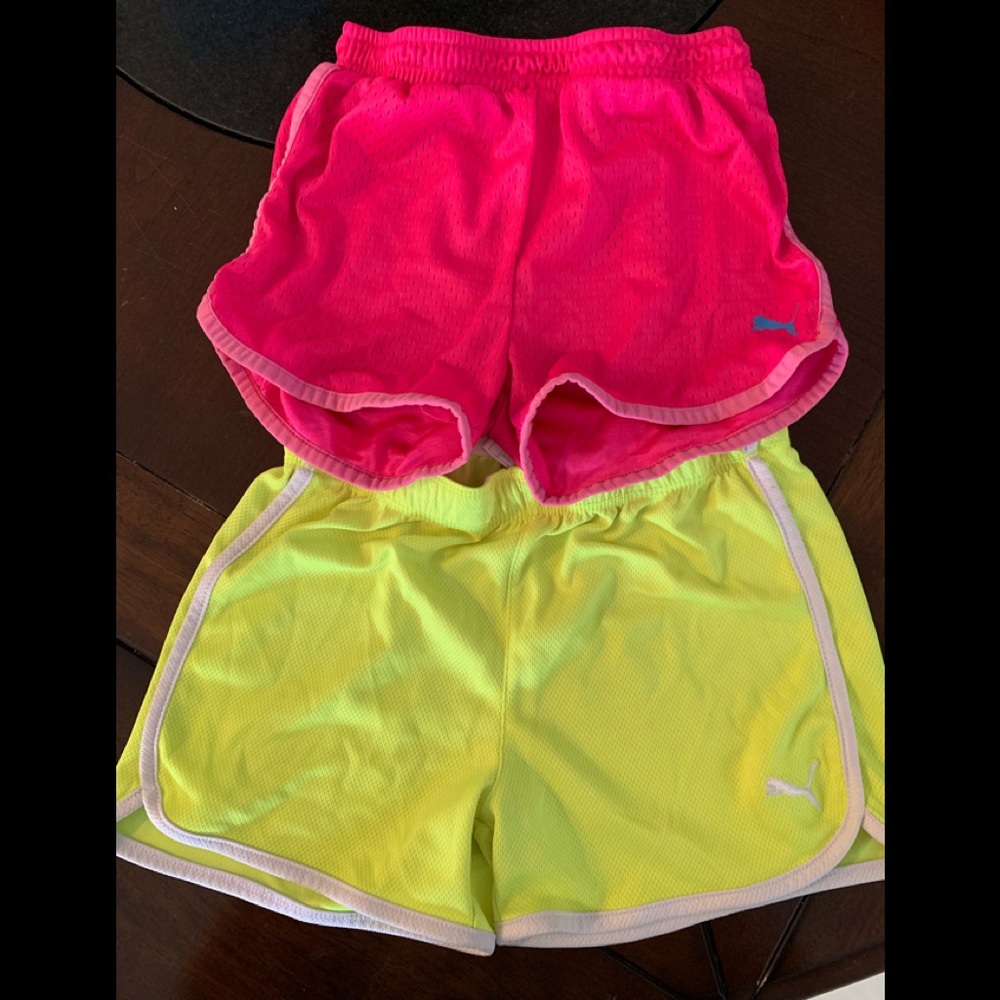 2 pairs puma shorts